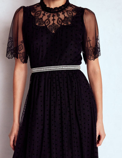 Embellished Belt-Clear Jewel-2