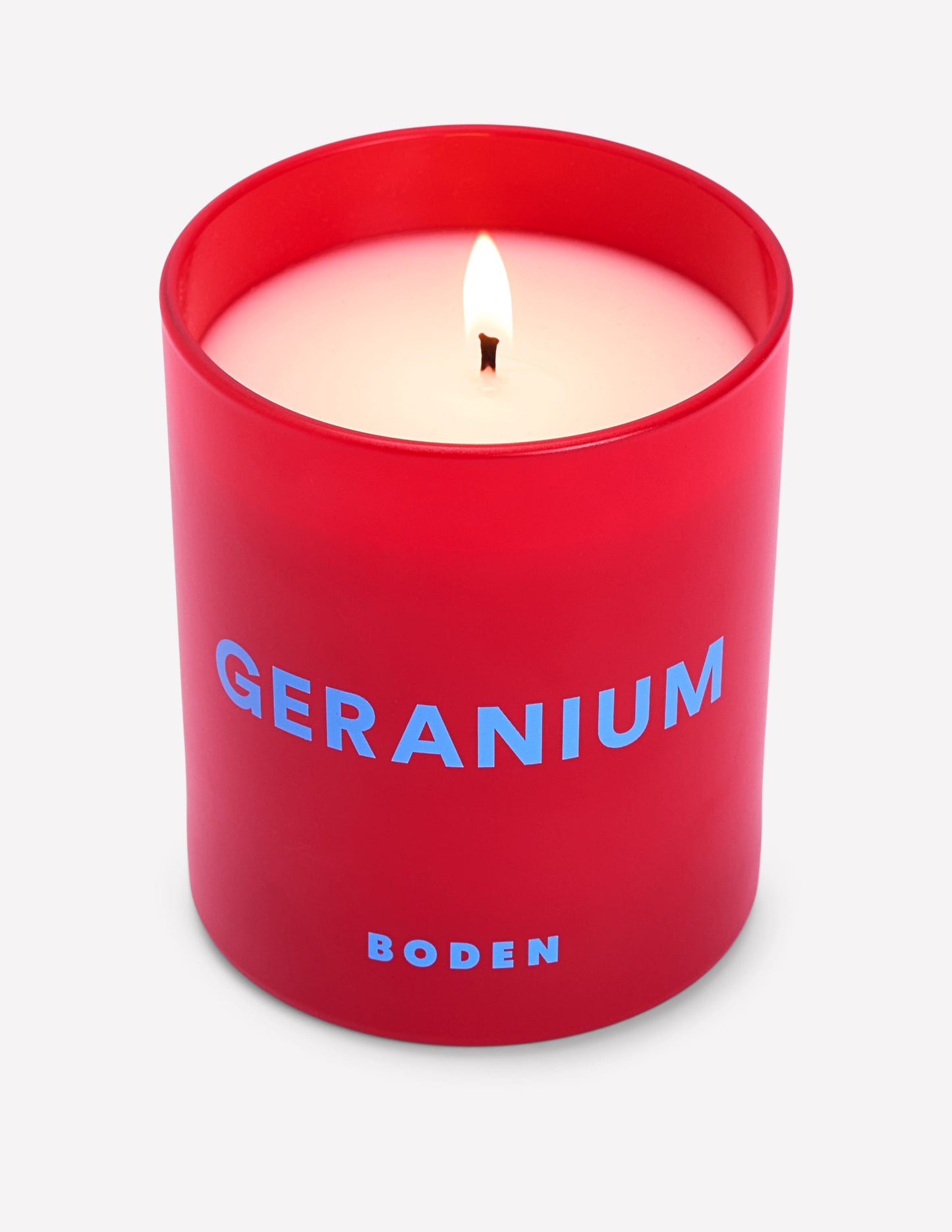 Single Candle-Geranium