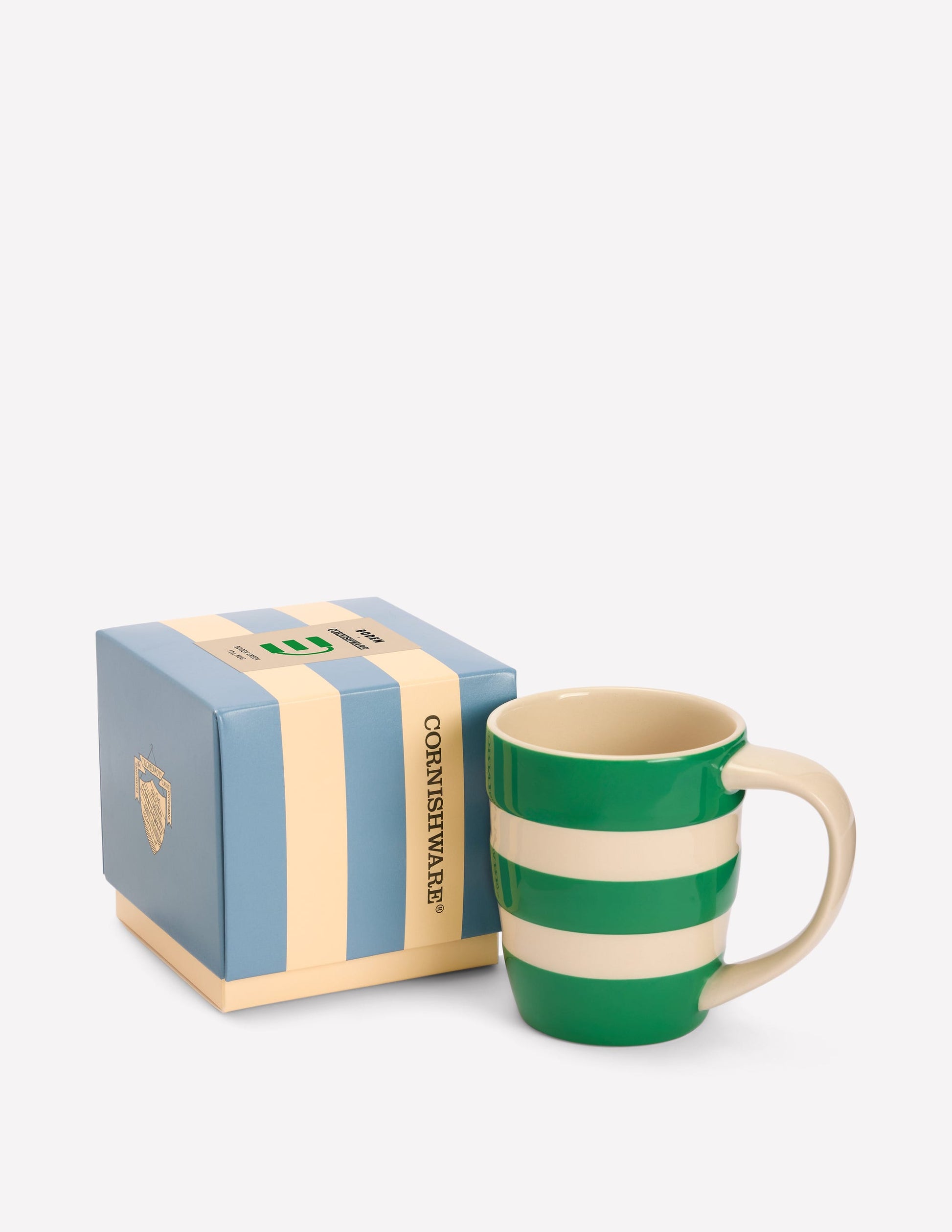 Boden x Cornishware Mug-Green-1
