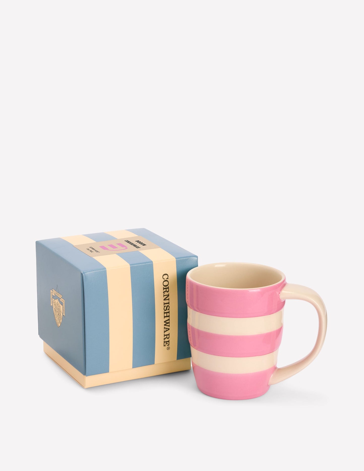 Boden x Cornishware Mug-Pink