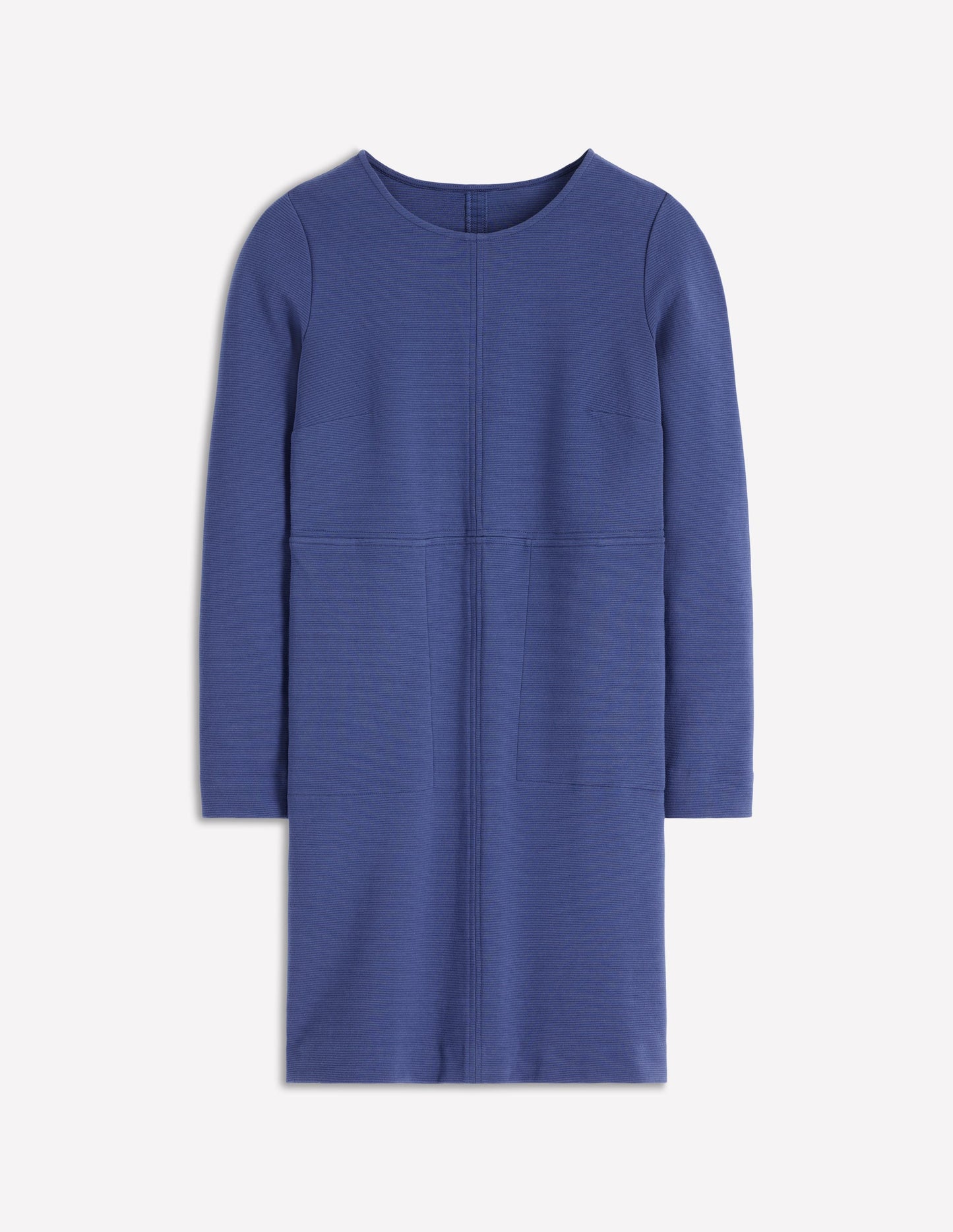 Cornelia Ottoman Dress-Denim Blue