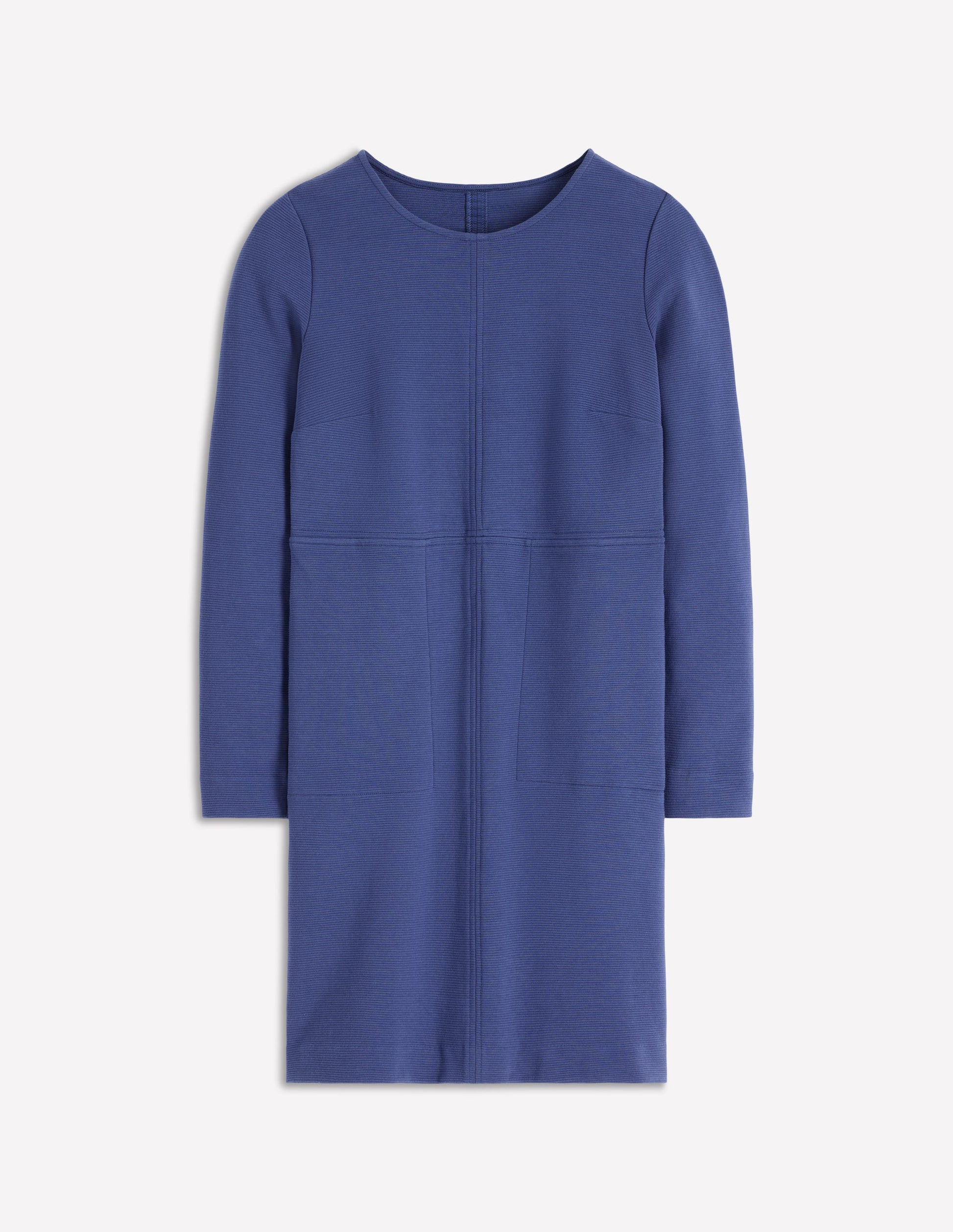 Cornelia Ottoman Dress-Denim Blue-5