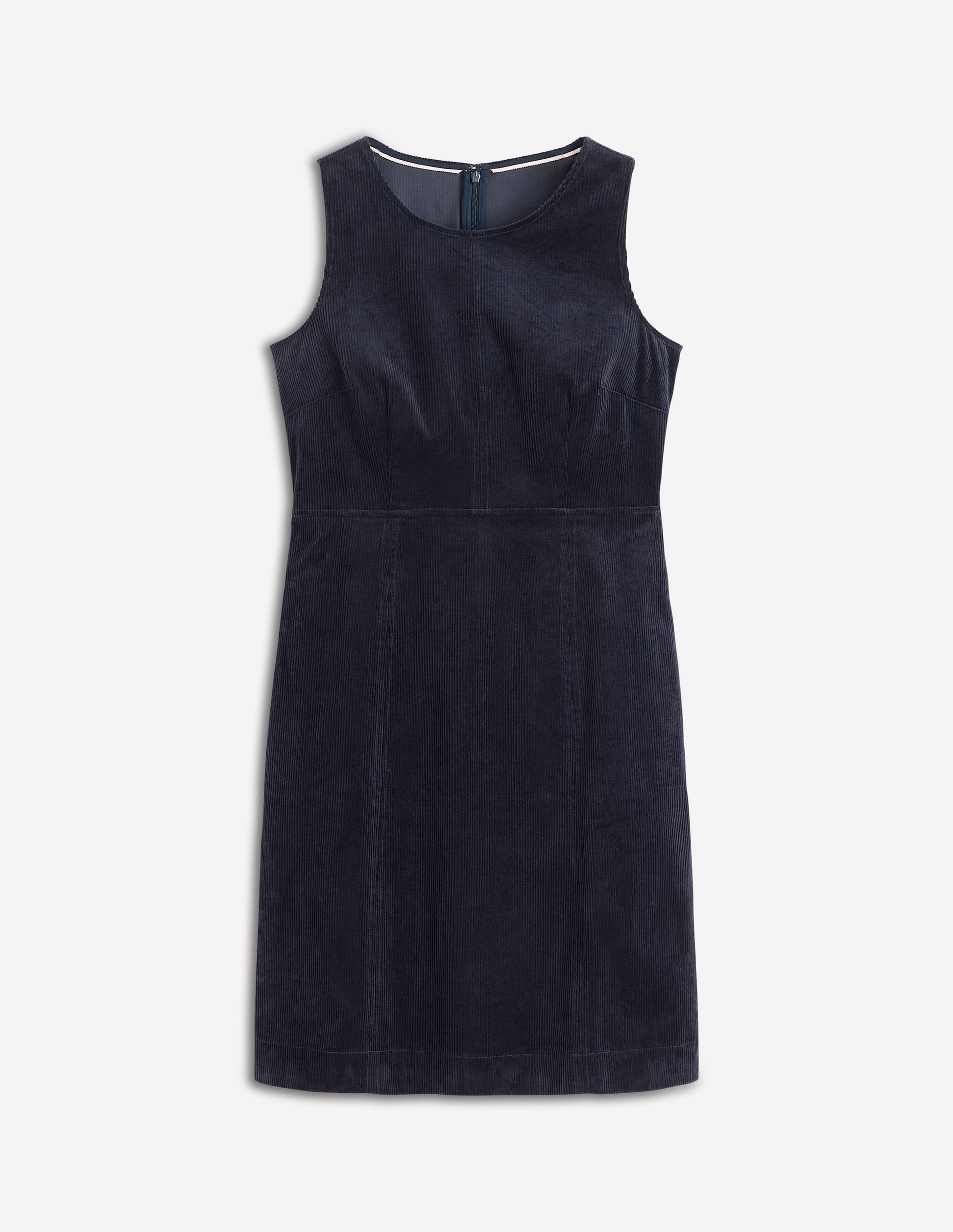 Annie Cord Shift Dress-Navy-6
