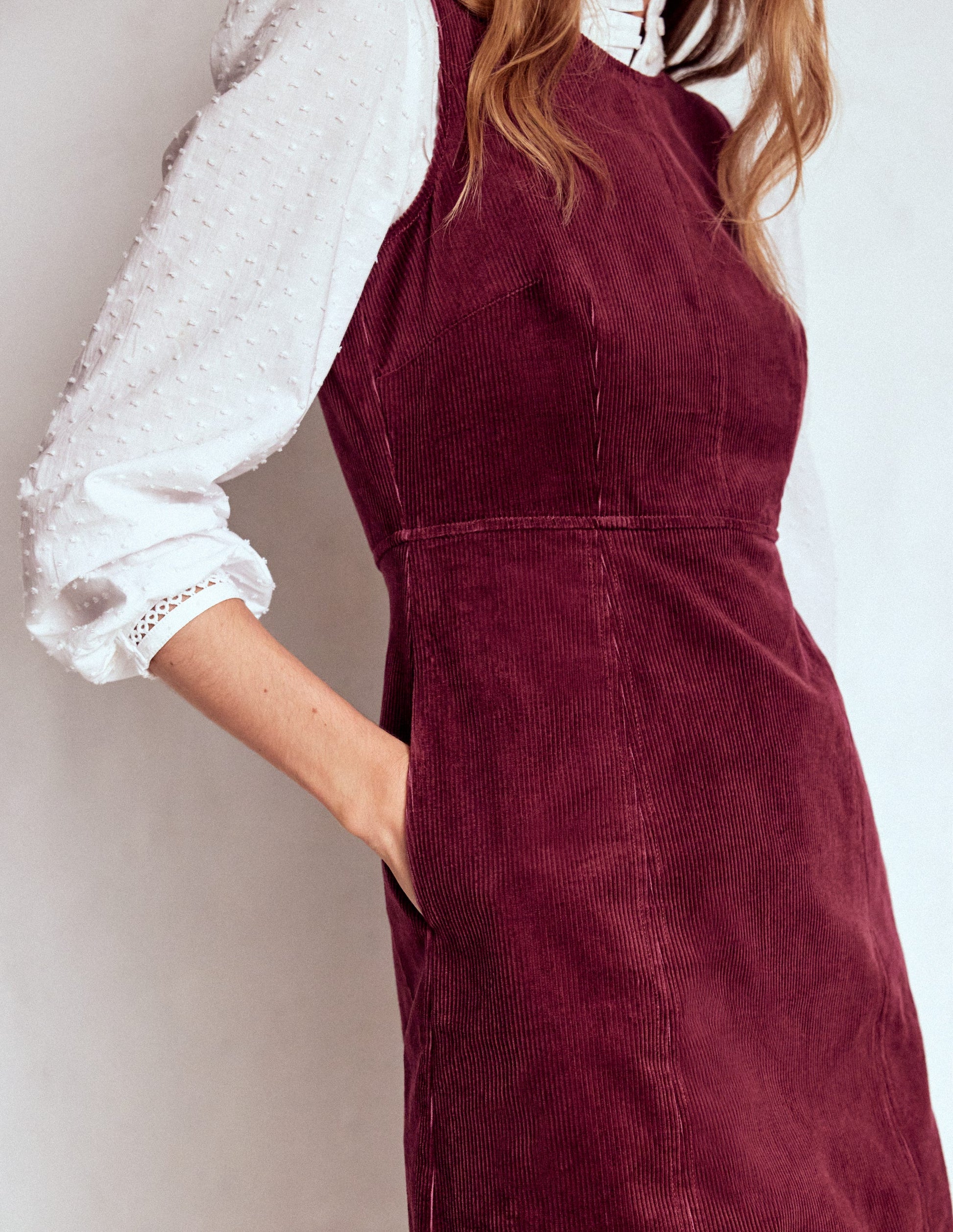 Annie Cord Shift Dress-Deep Wisteria-3