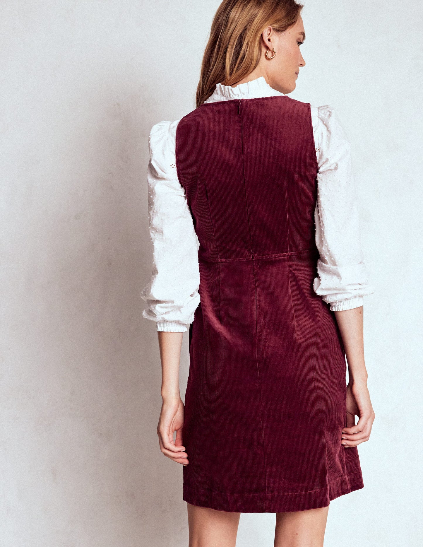 Annie Cord Shift Dress-Deep Wisteria