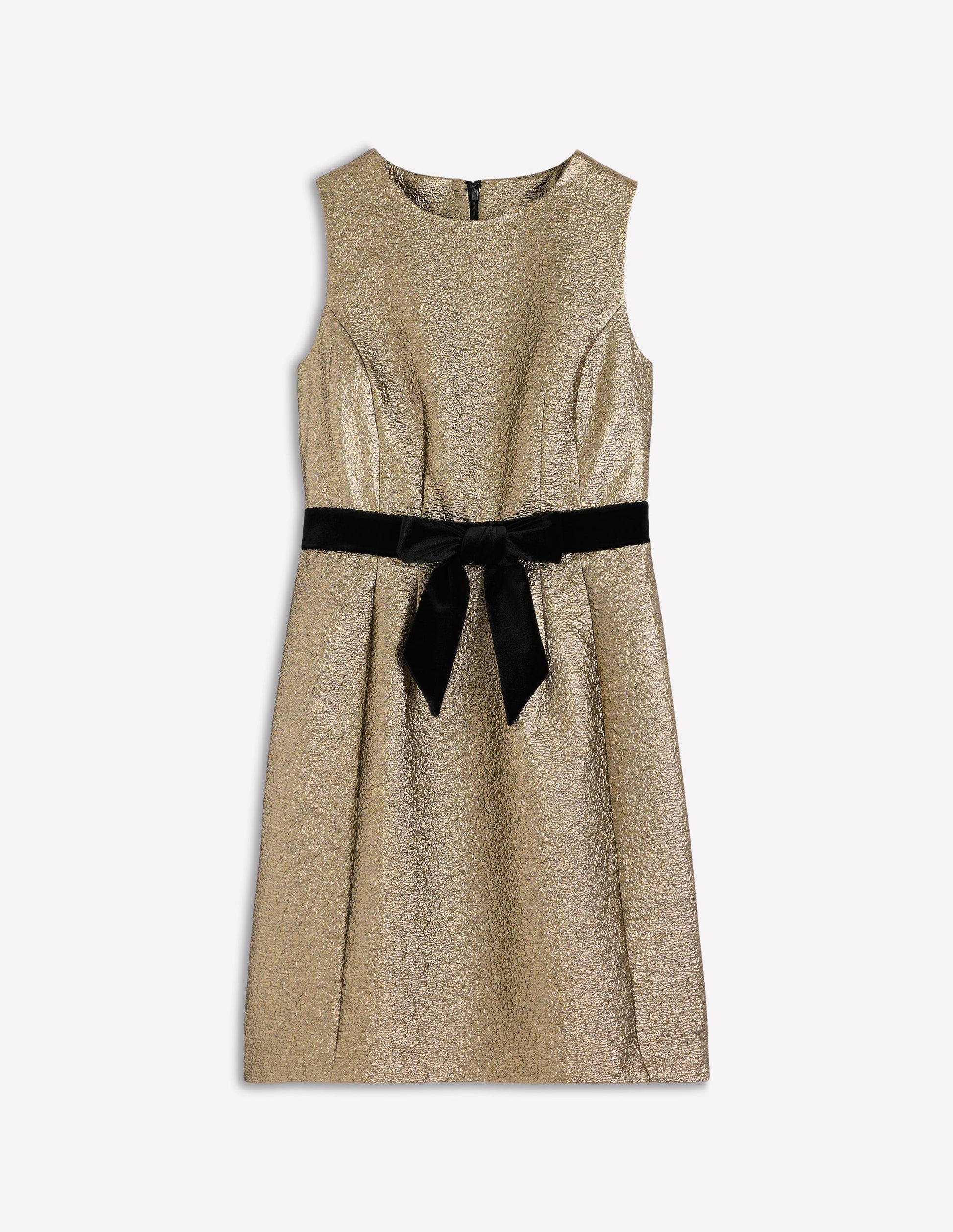 Gold Metallic Shift Dress-Gold Metallic | Boden UK Gold Metallic Shift Dress-Gold Metallic | Boden UK