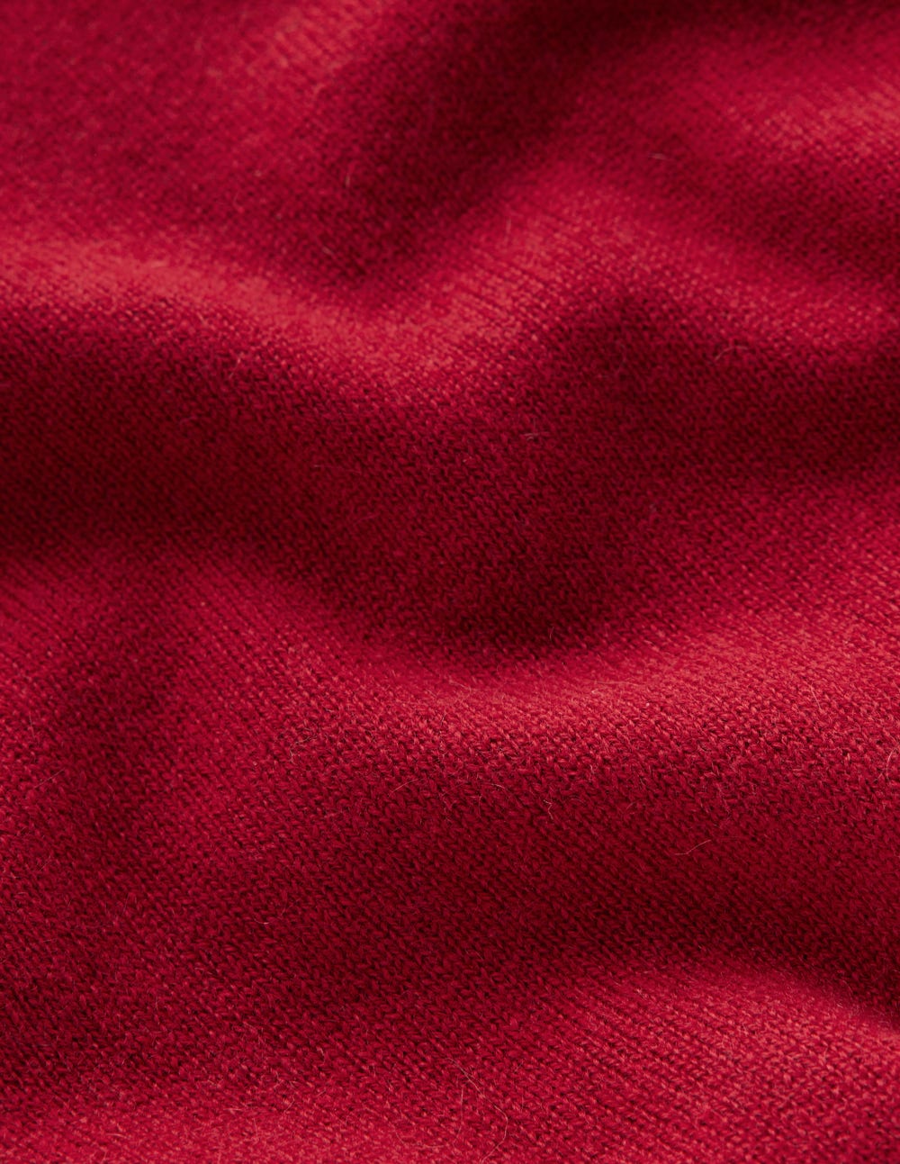 Eva Cashmere Crew Neck Jumper-Red Liquorice-7