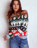 Edie Fair Isle Jumper-Multi, Christmas Fair Isle