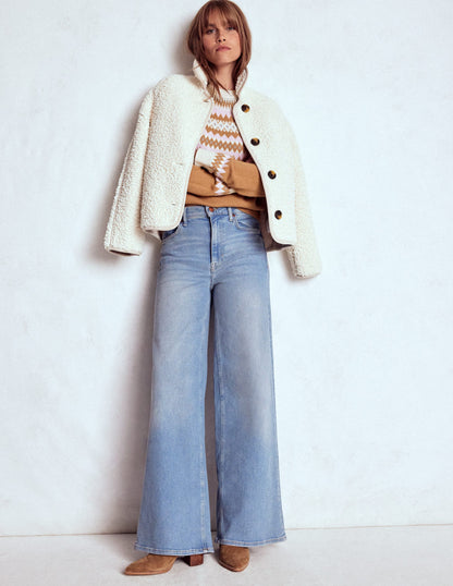 Edie Fair Isle Jumper-Camel Melange Fair Isle-4