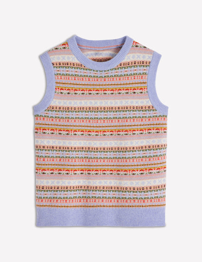 Edie Fair Isle Tank-Heritage Fair Isle-7