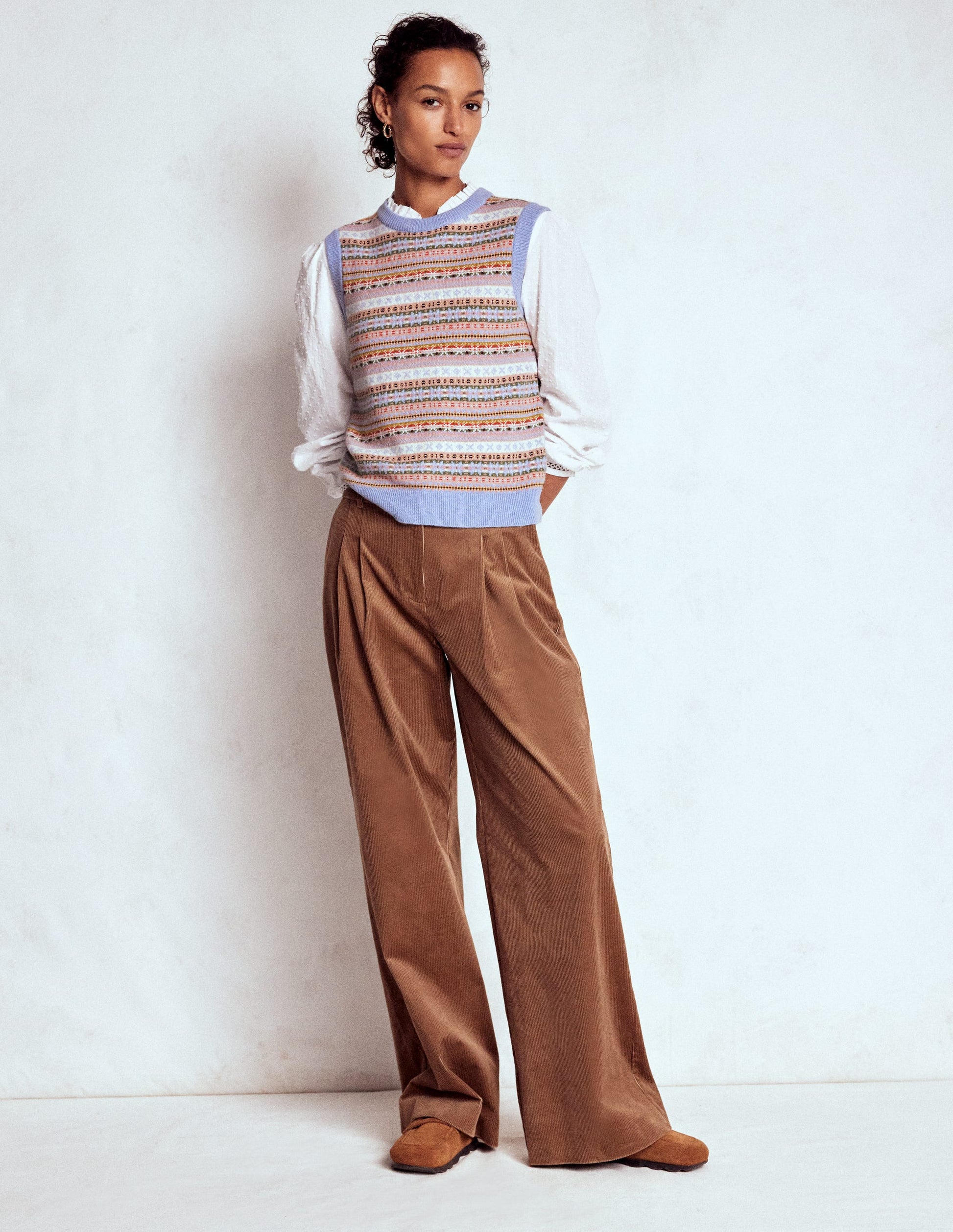 Edie Fair Isle Tank-Heritage Fair Isle-4