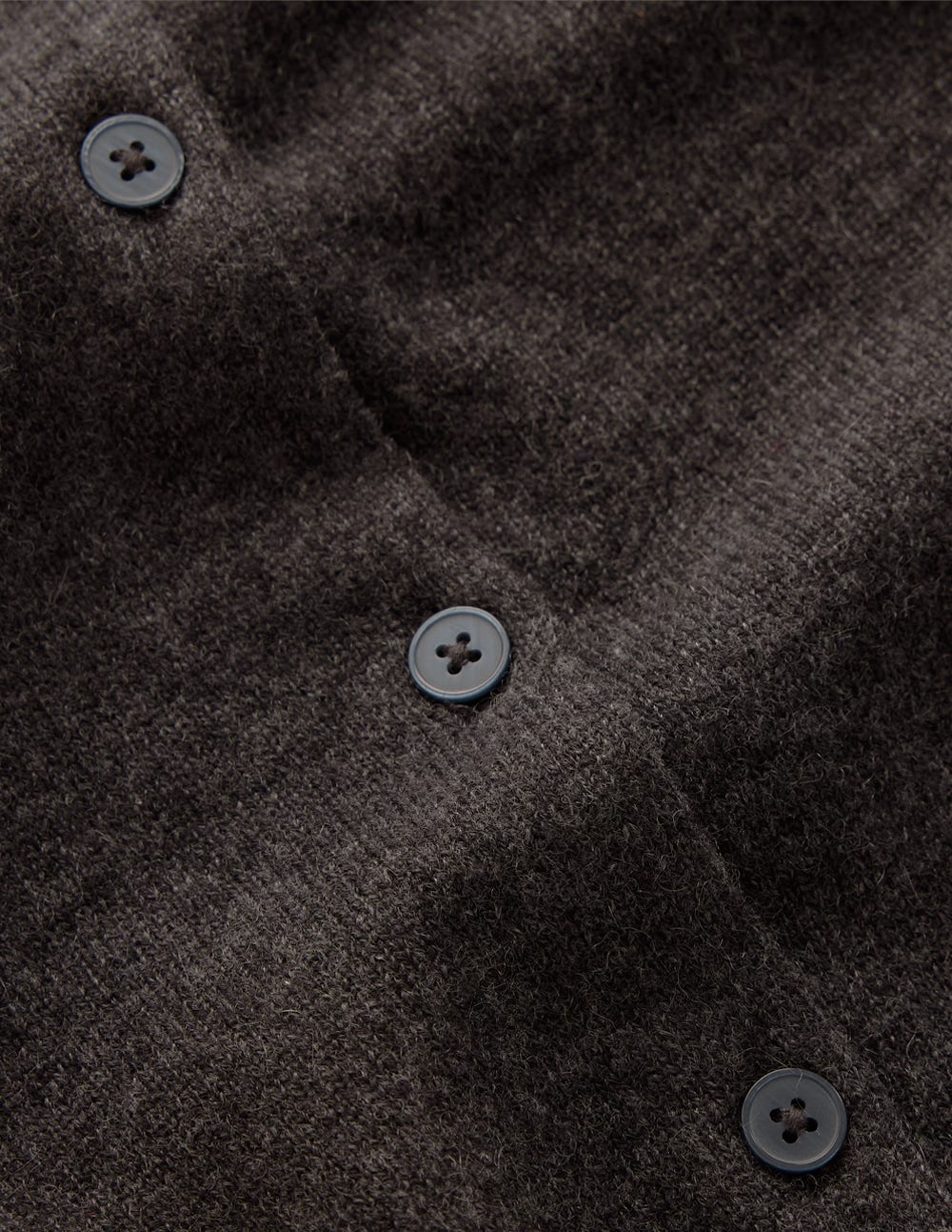 Eva Cashmere Cropped Cardigan-Charcoal Melange-7