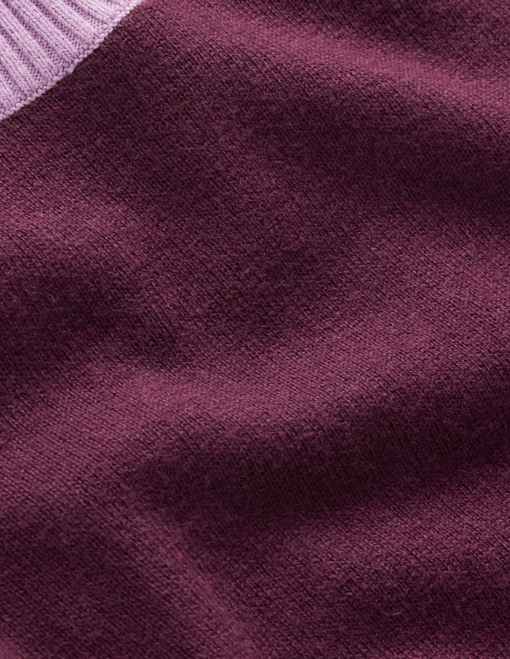 Meg Raglan Sleeve Jumper-Plum Jam,  Colour Block - Image 7