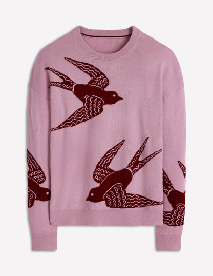 Natasha Novelty Jumper-Swooping Swallow-5