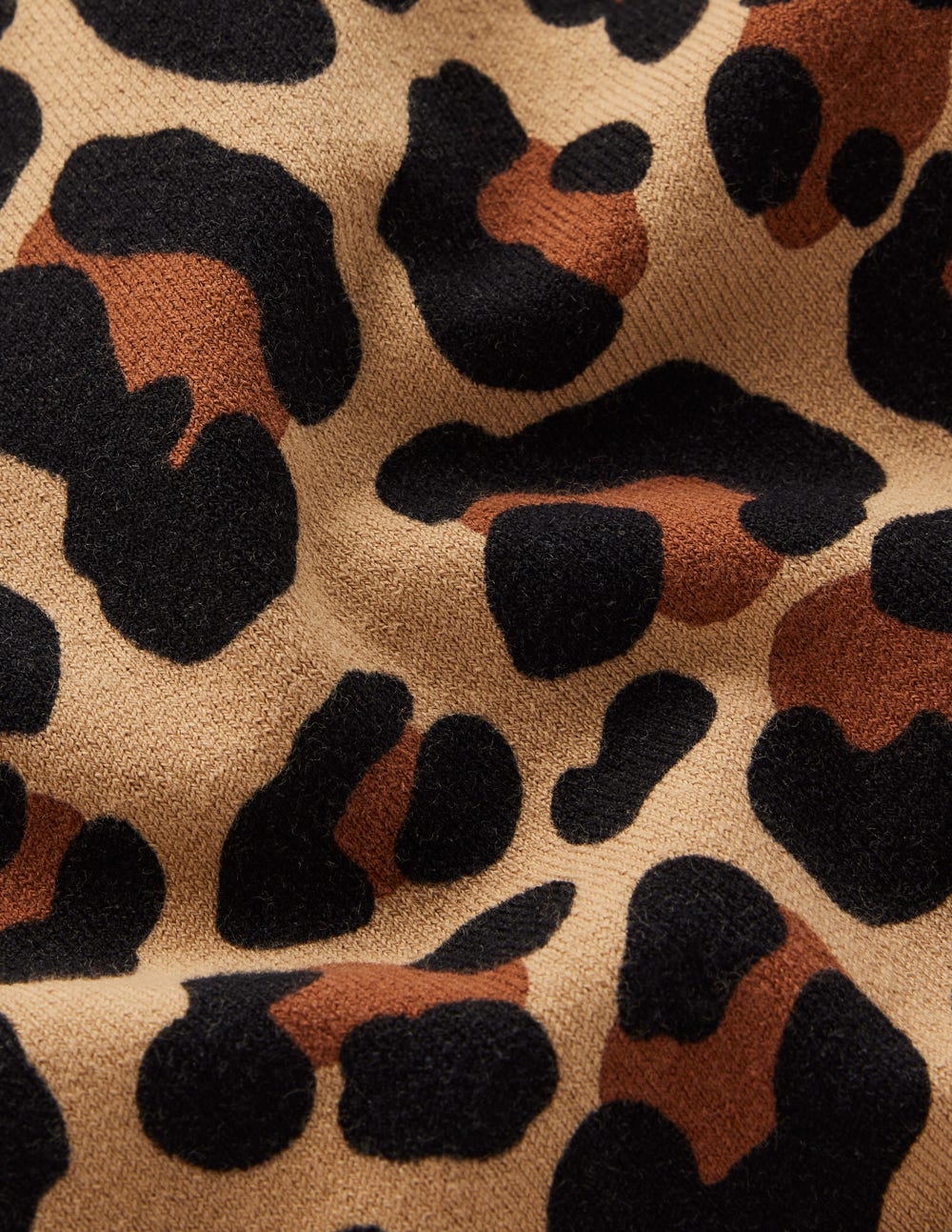 Emilia Cotton Crew Jumper-Cheetah Pop - Image 6