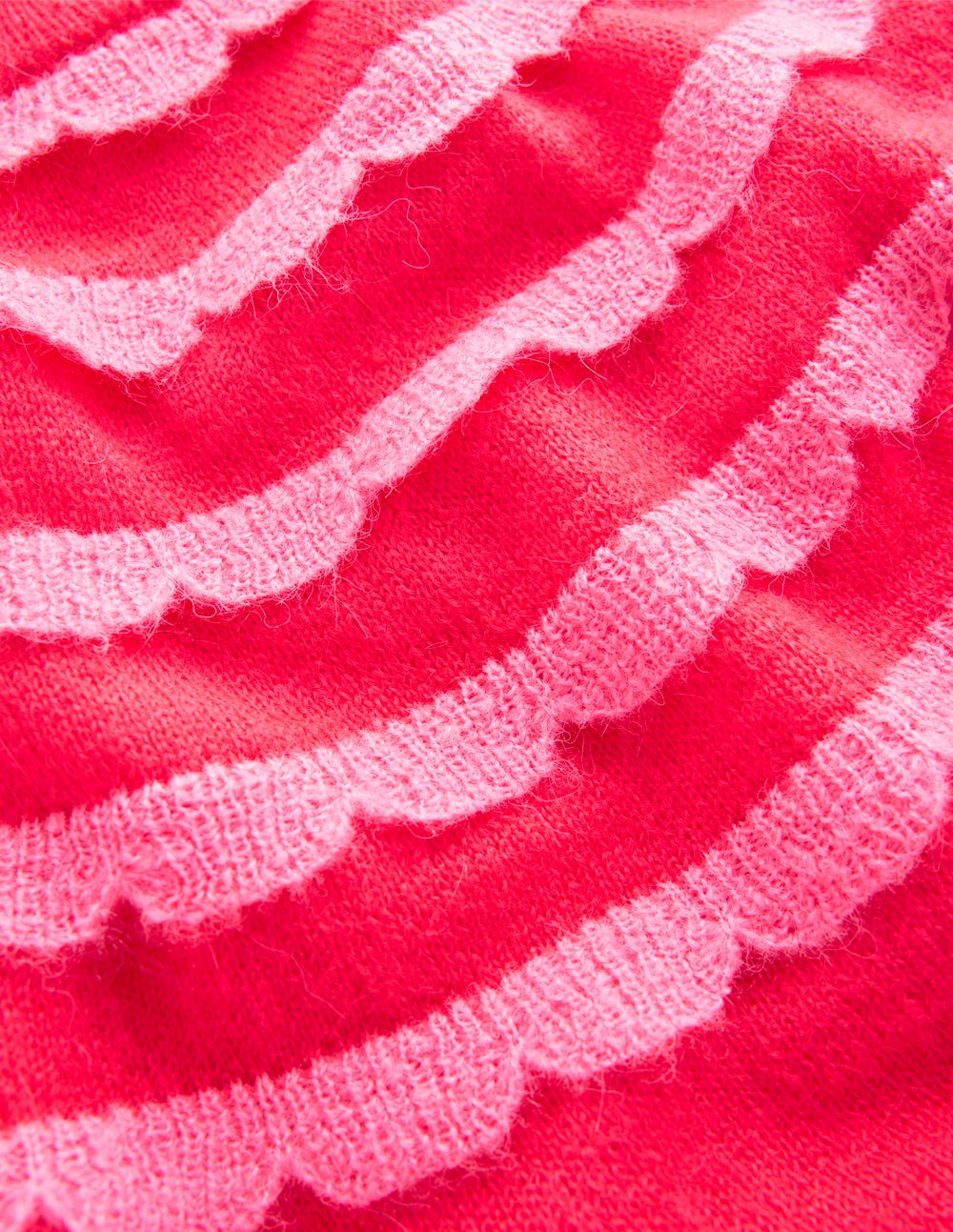 Alice Fluffy Raglan Jumper-Poppy Red - Image 6
