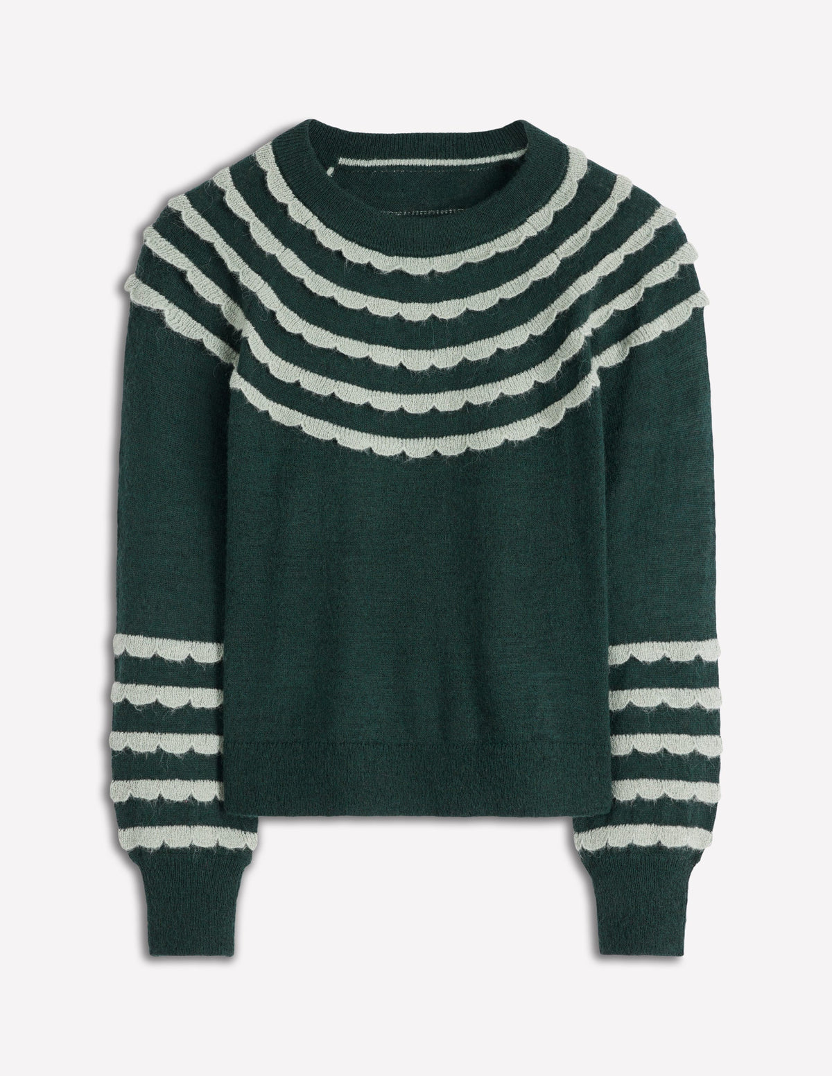 Alice Fluffy Raglan Jumper-Botanical Garden - Image 4