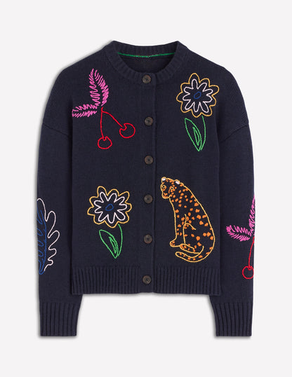 Natalie Embroidered Cardigan-Navy Embroidery-6