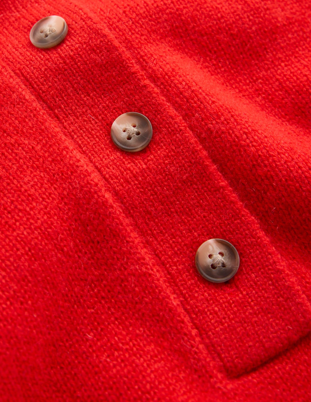 Collared Cashmere Jumper-Poppy Red-6