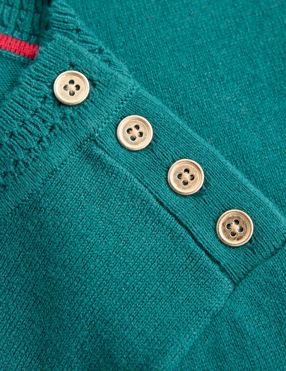 Briony Stitch Jumper-Drake Green - Image 6