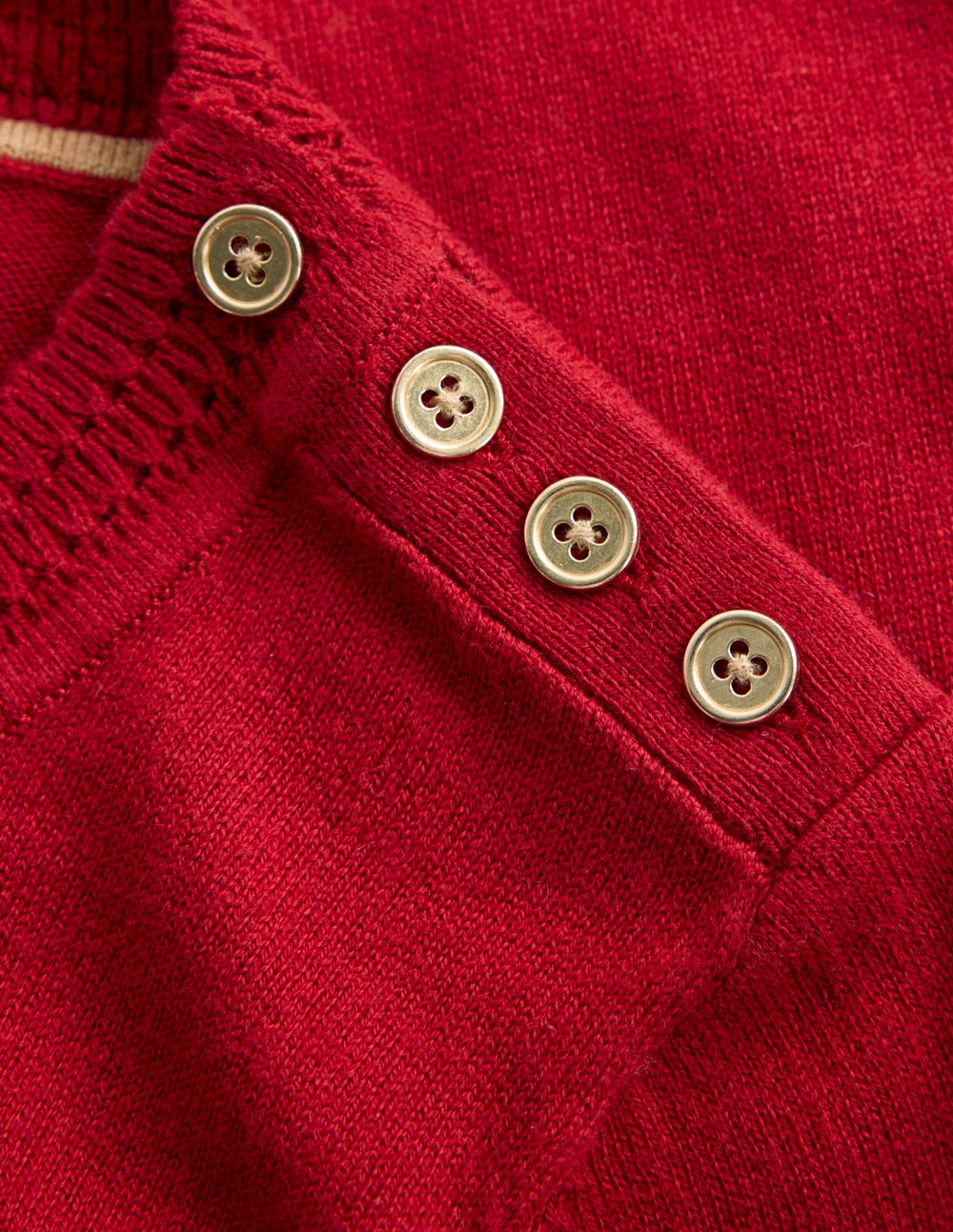 Briony Stitch Jumper-Red Liquorice - Image 6