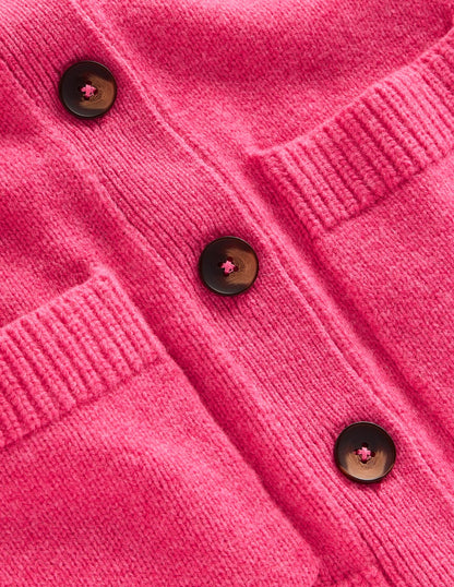 Marion Merino Cardigan-Rose Pink-8