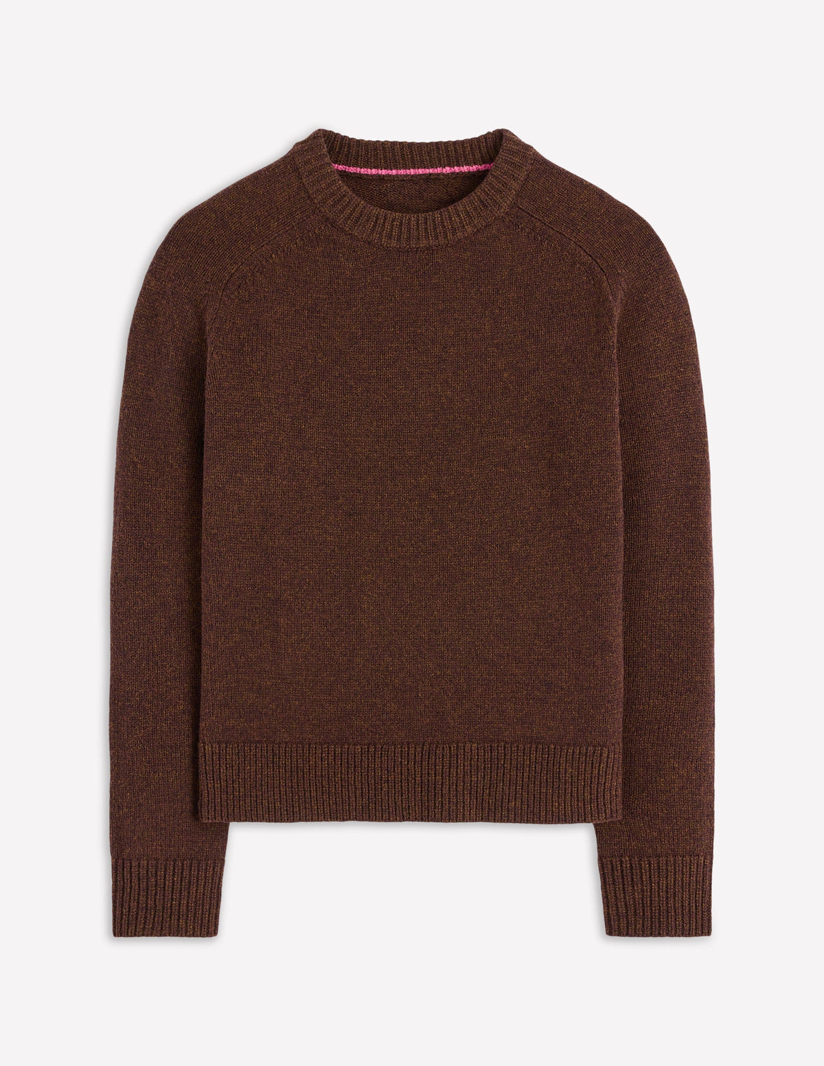 Marion Merino Jumper-Raw Umber - Image 5