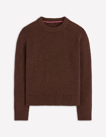 Marion Merino Jumper-Raw Umber-5