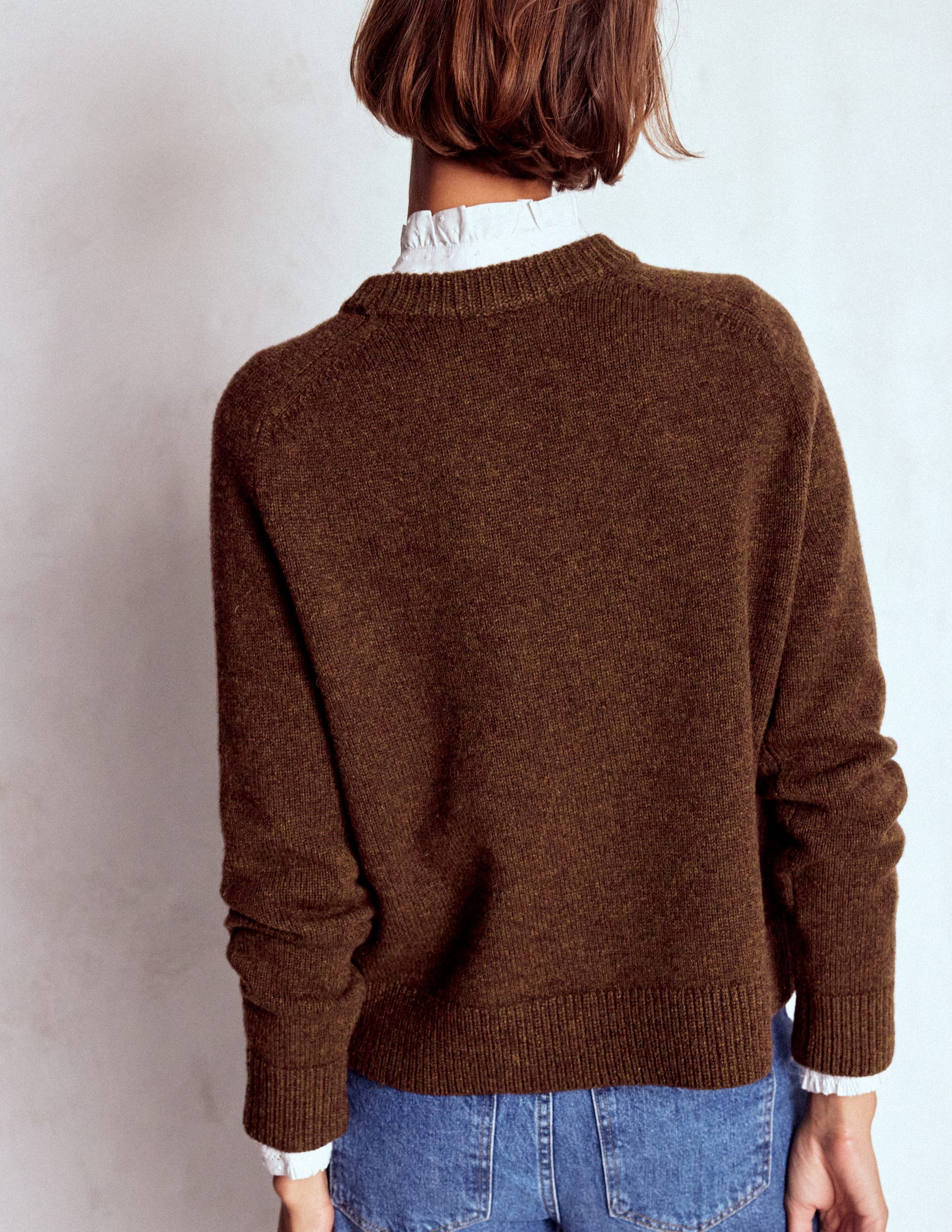 Marion Merino Jumper-Raw Umber-3