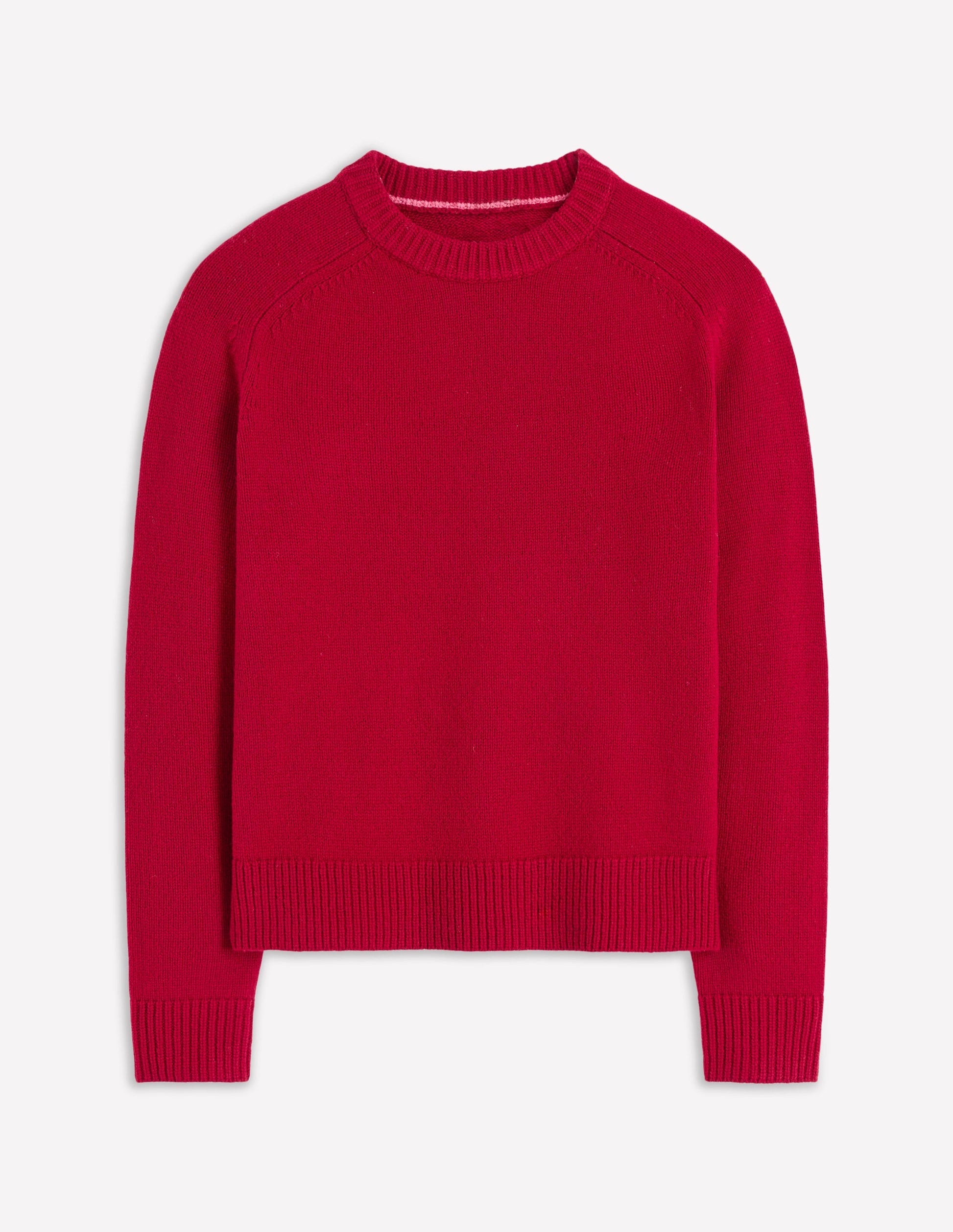Marion Merino Jumper-Crimson Red-7