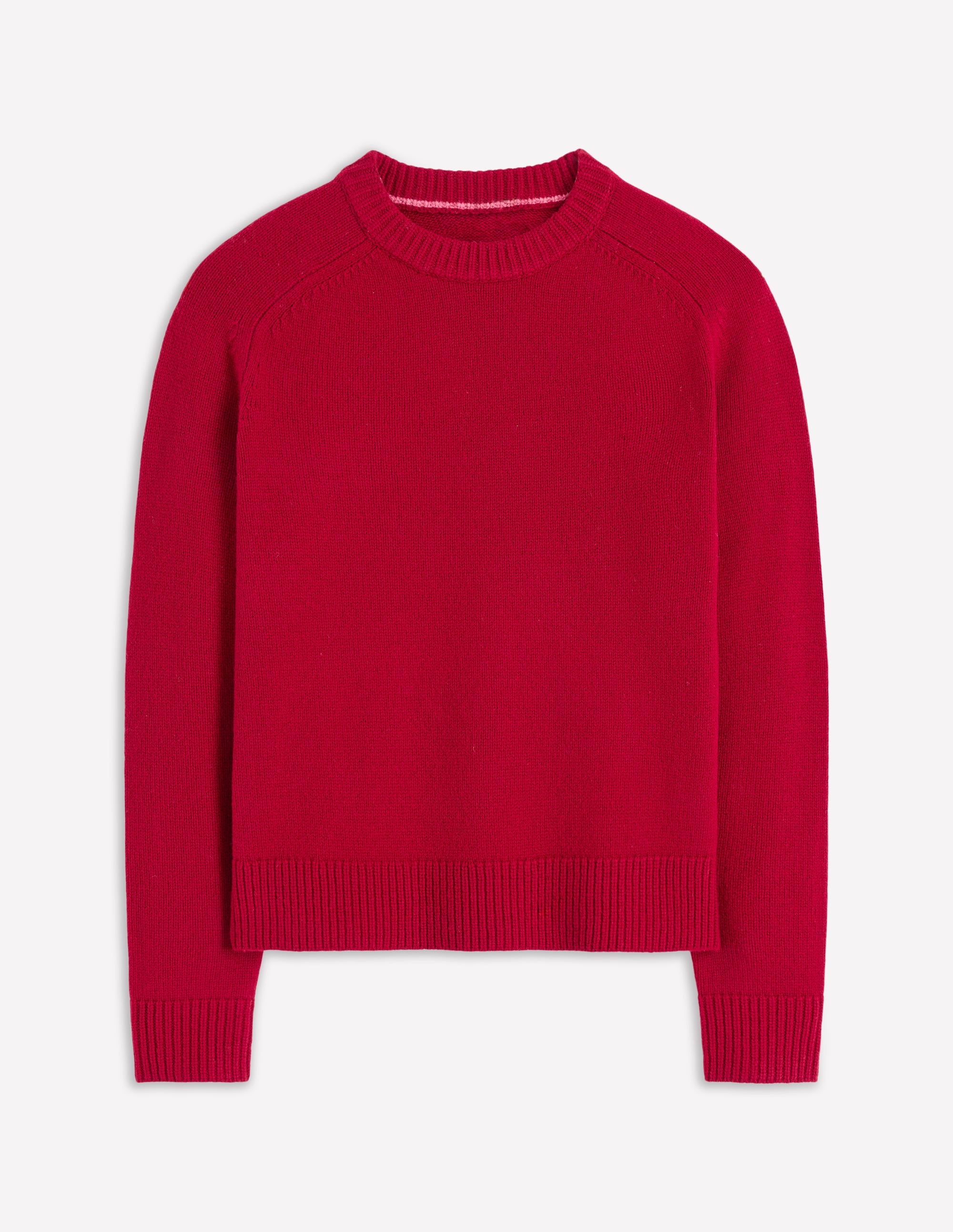 Marion Merino Jumper-Crimson Red - Image 7
