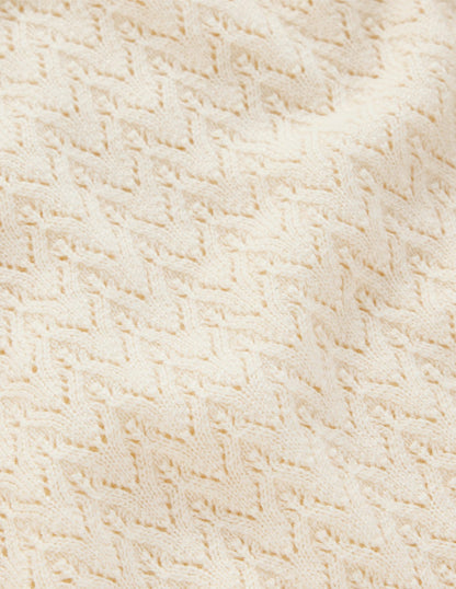 Diane Pointelle Jumper-Warm Ivory-6