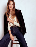 Diane Pointelle Jumper-Warm Ivory