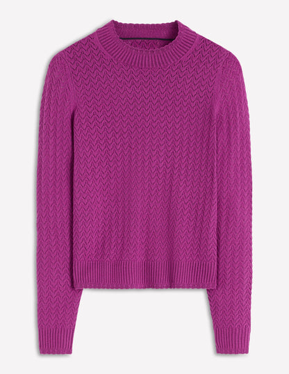 Diane Pointelle Jumper-Regal Purple-5