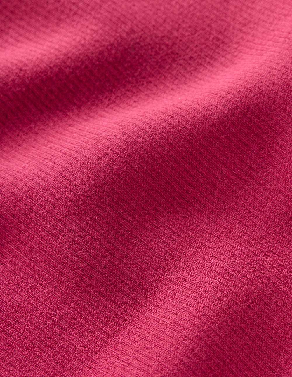 Emilia Cotton Roll Neck Jumper-Bright Cherry-5