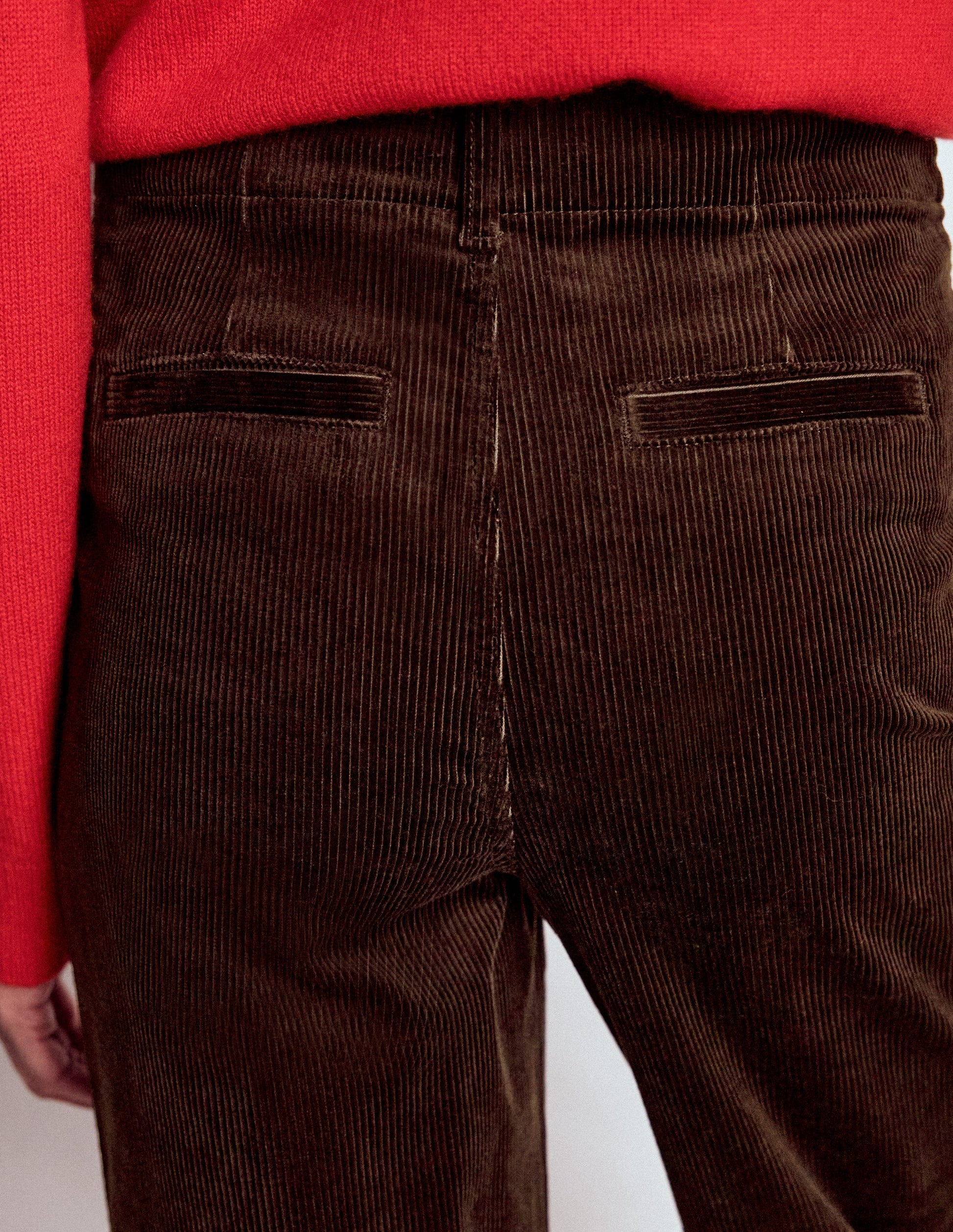 Primrose Cord Trousers-Espresso-2