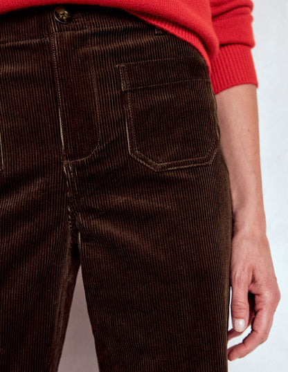 Primrose Cord Trousers-Espresso-5