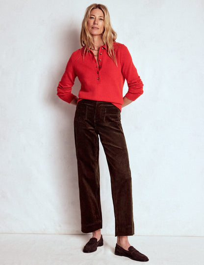 Primrose Cord Trousers-Espresso-6
