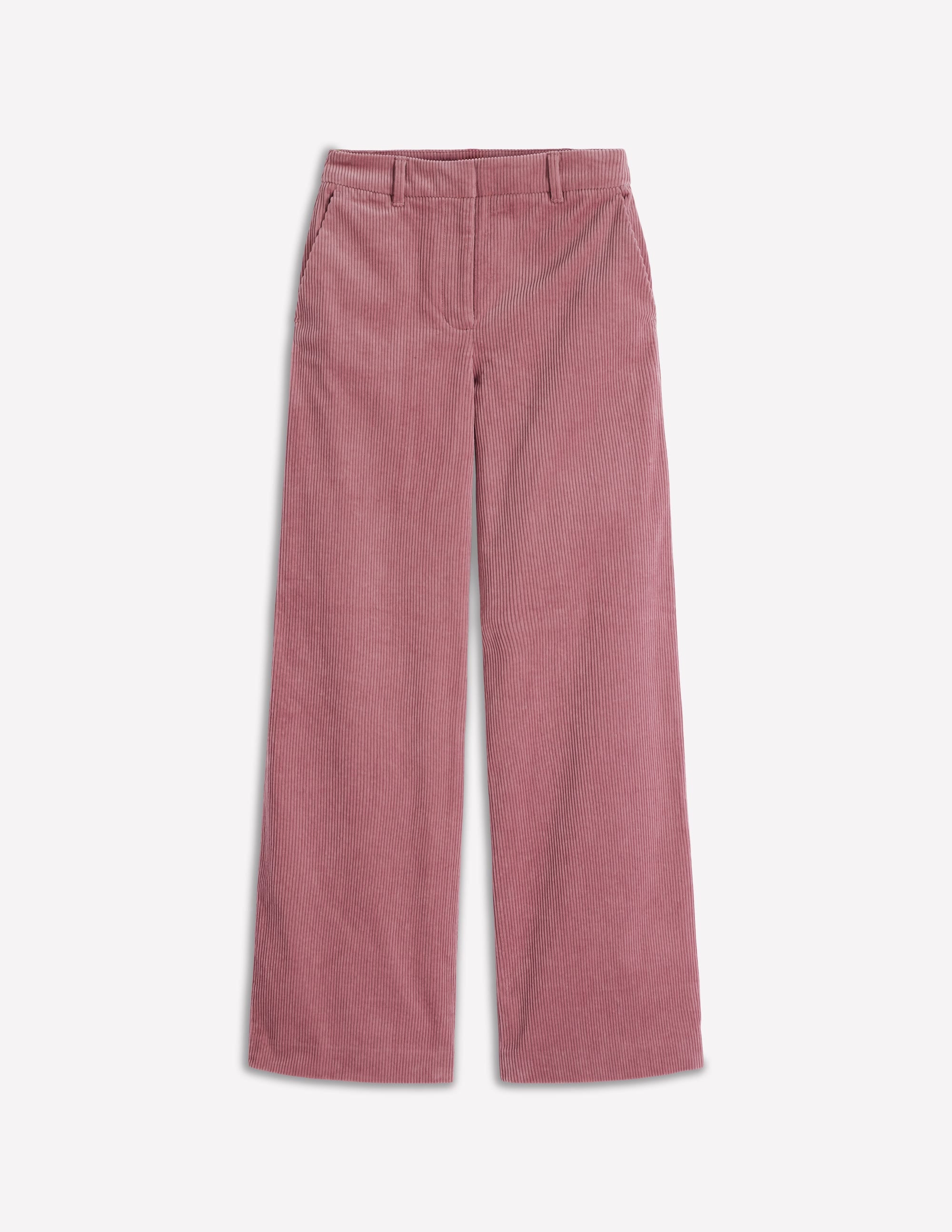 Belgravia Chunky Cord Trousers-Blushing Rose - Image 8