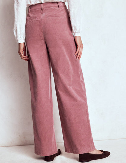 Belgravia Cord Trousers-Blushing Rose-3