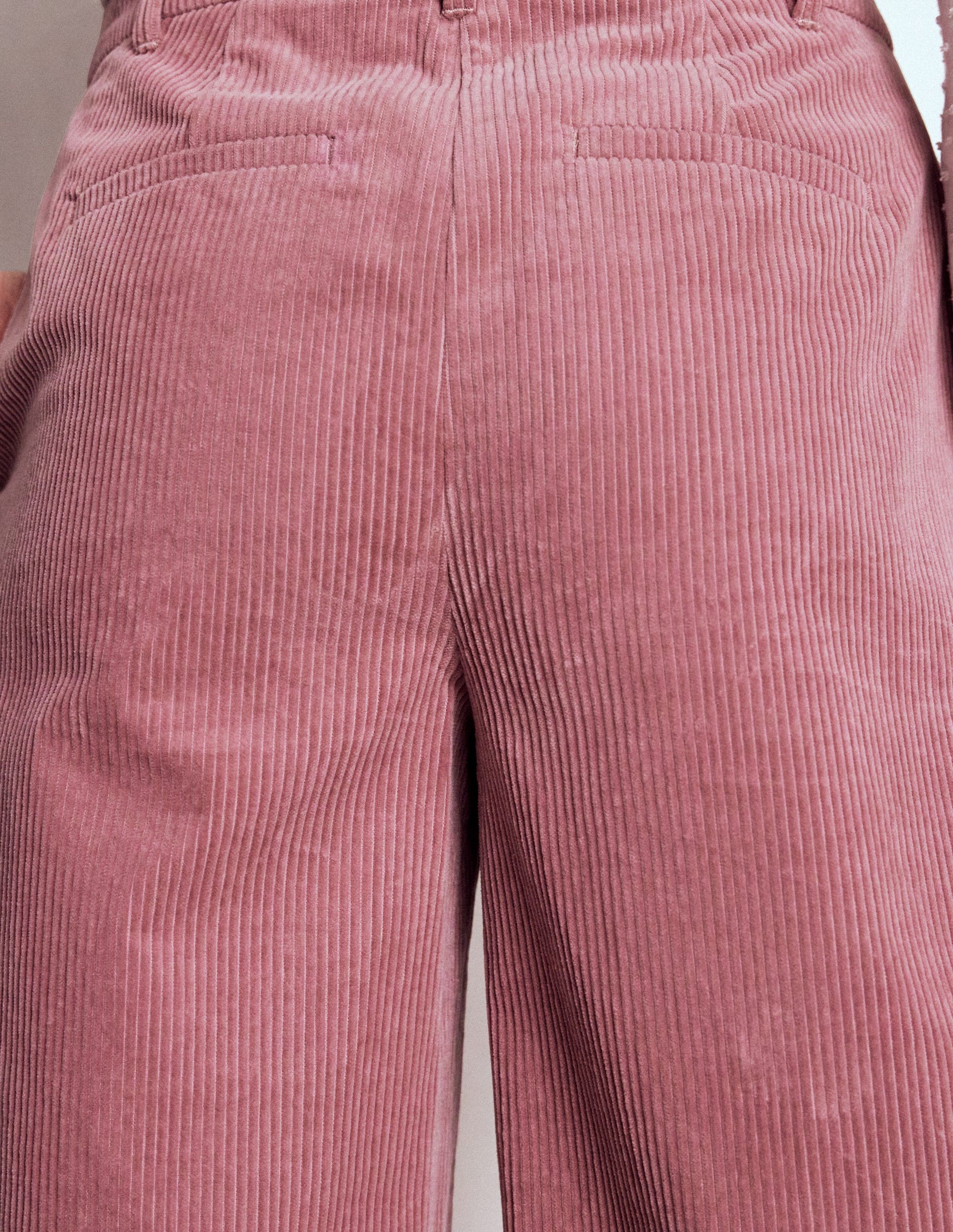Belgravia Cord Trousers-Blushing Rose-5