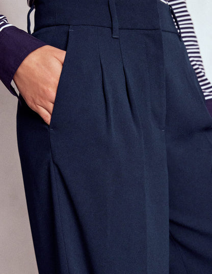 Kensington Tailored Trousers-Navy-2