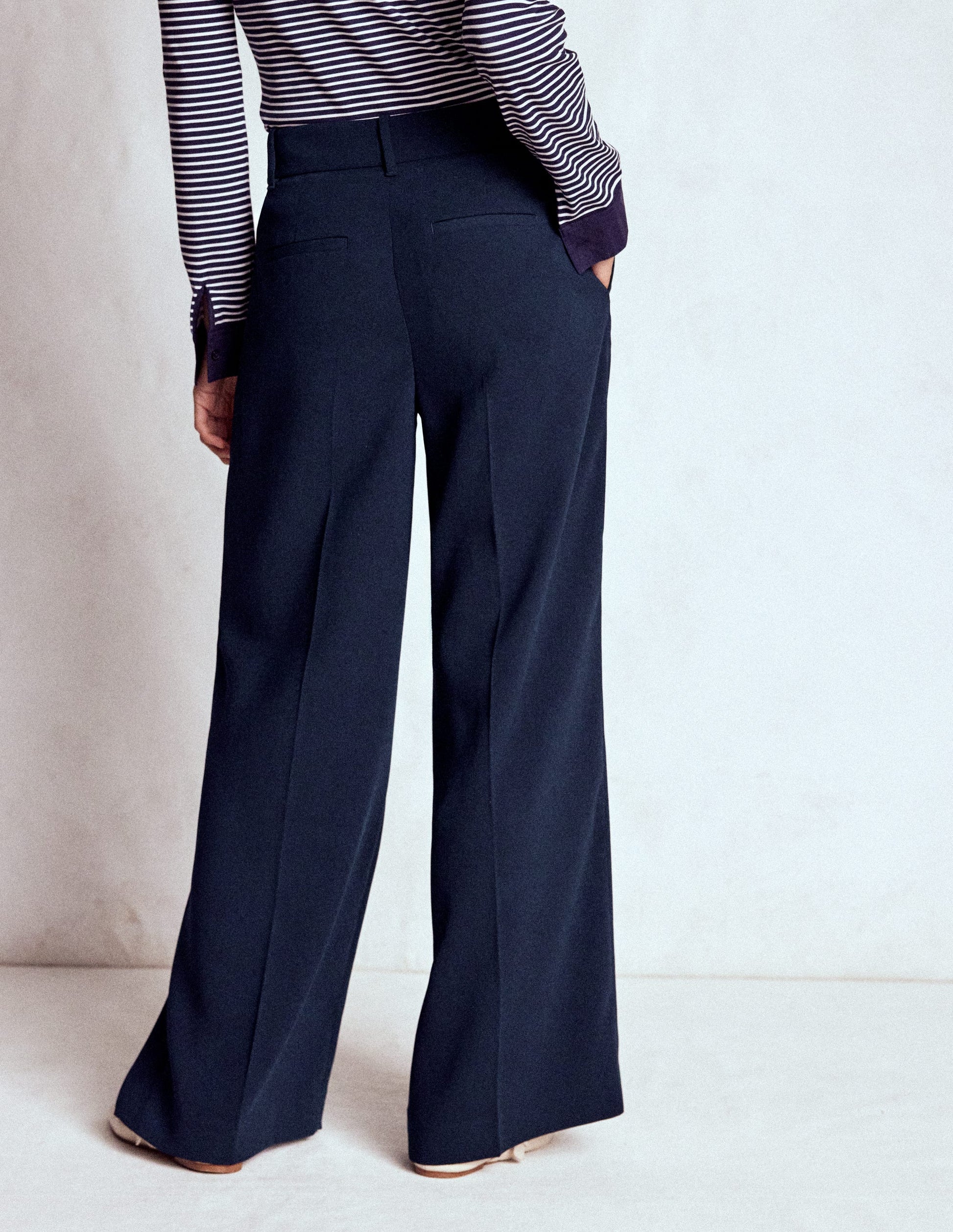 Kensington Tailored Trousers-Navy-3