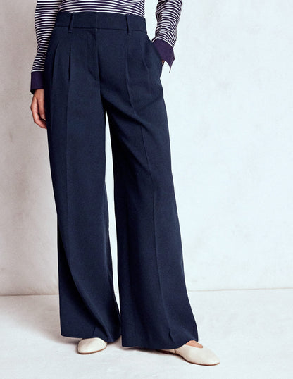Kensington Tailored Trousers-Navy-4