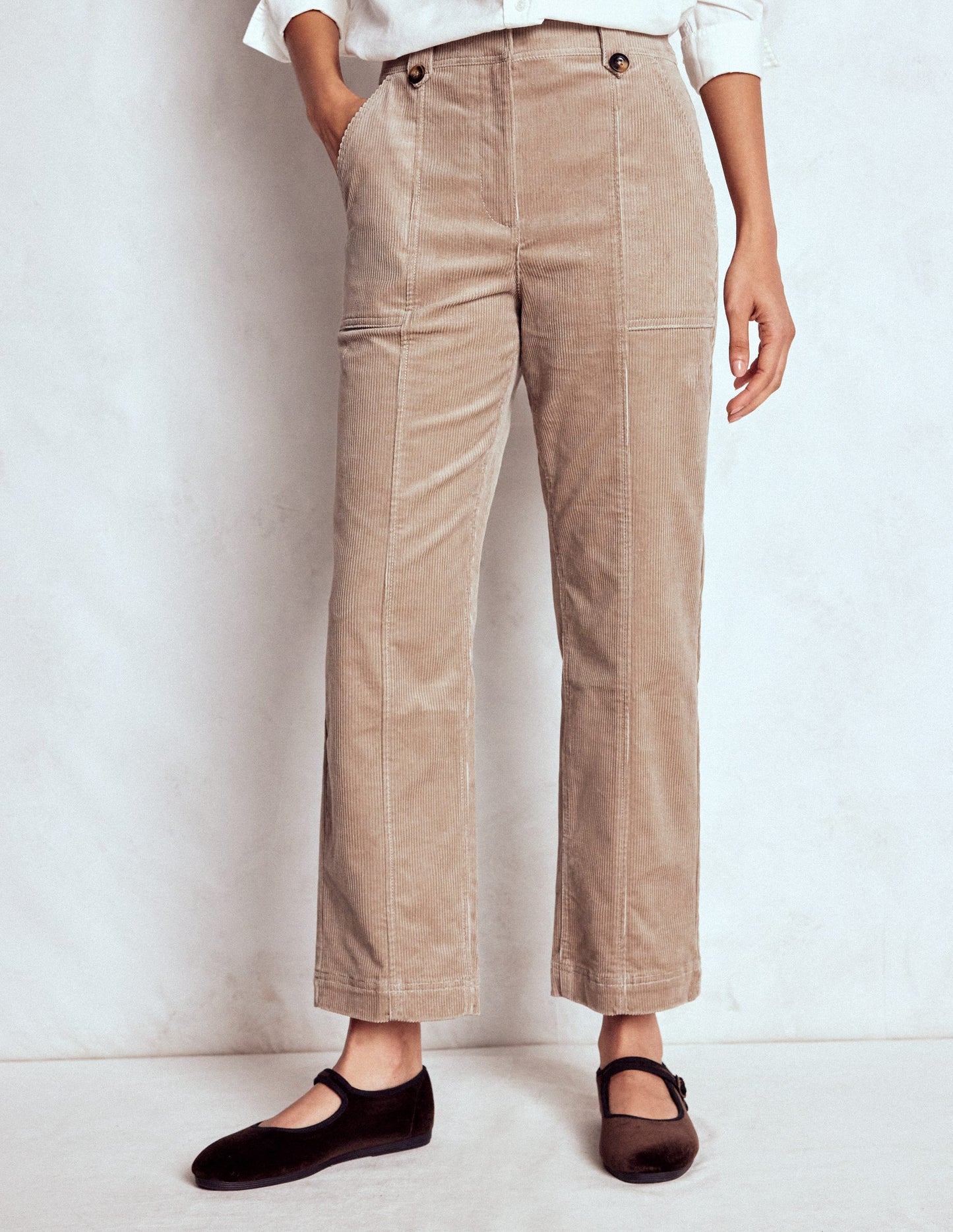 Pimlico Cord Trousers-Nutmeg