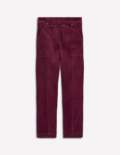 Pimlico Cord Trousers-Deep Wisteria-5
