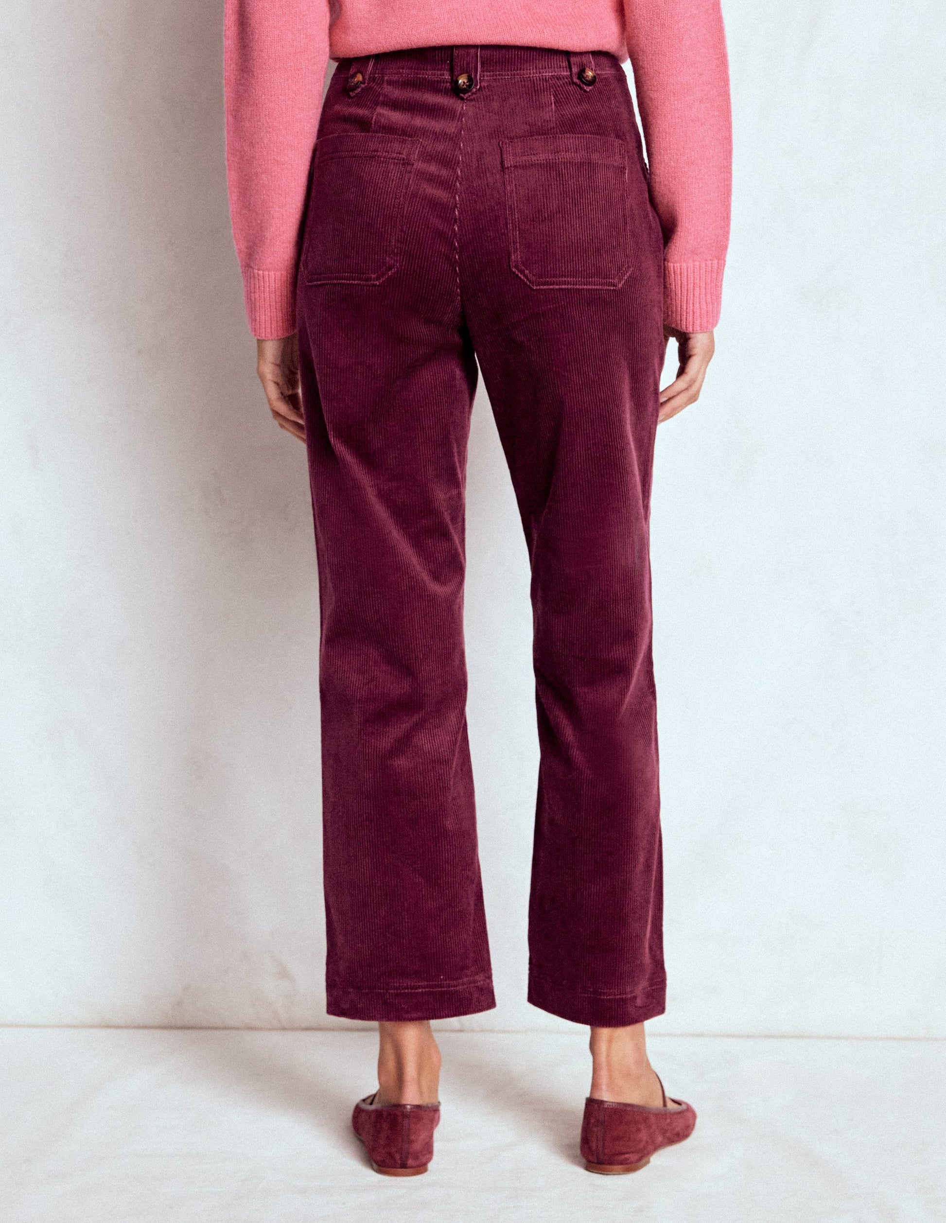 Pimlico Cord Trousers-Deep Wisteria-3