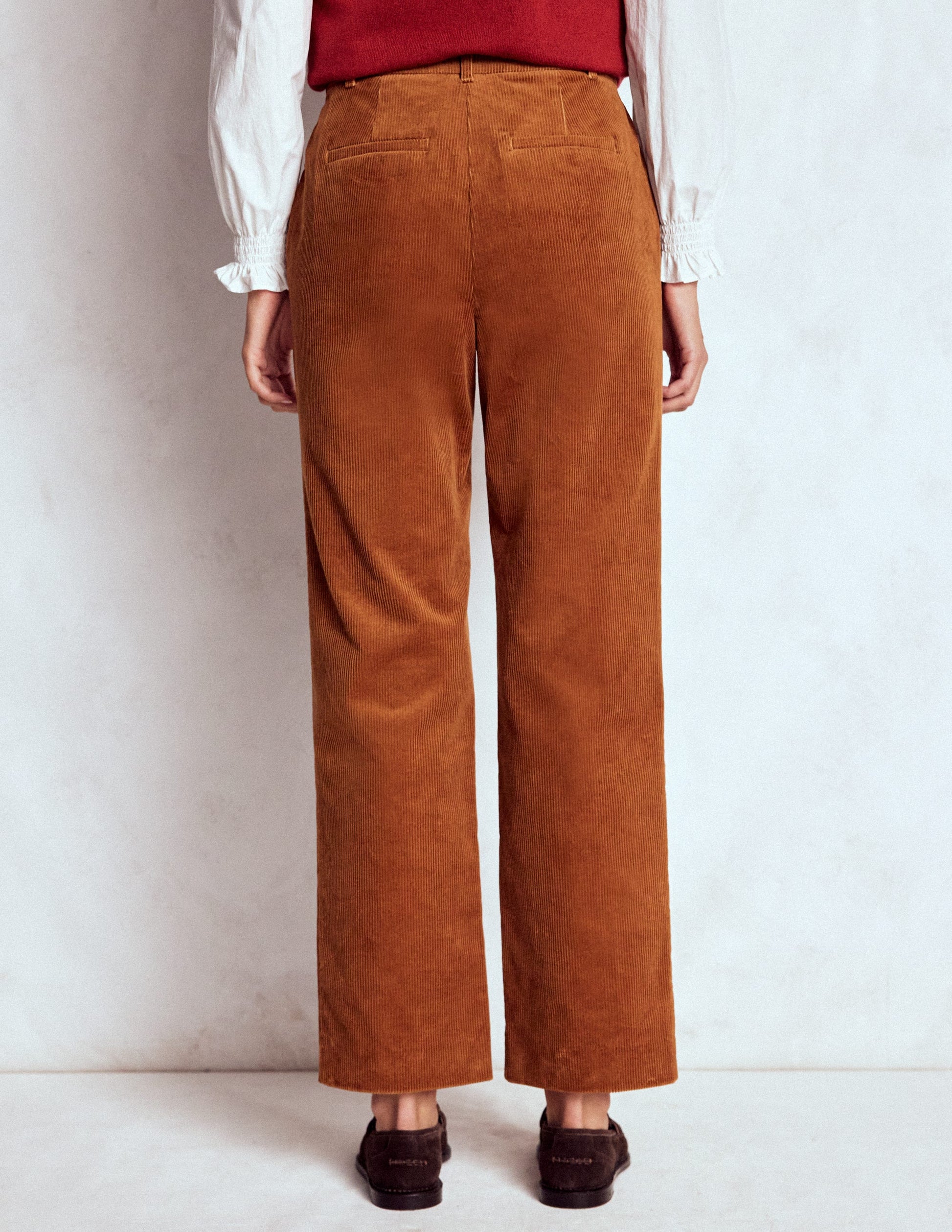 Canonbury Cord Trousers-Ginger-4