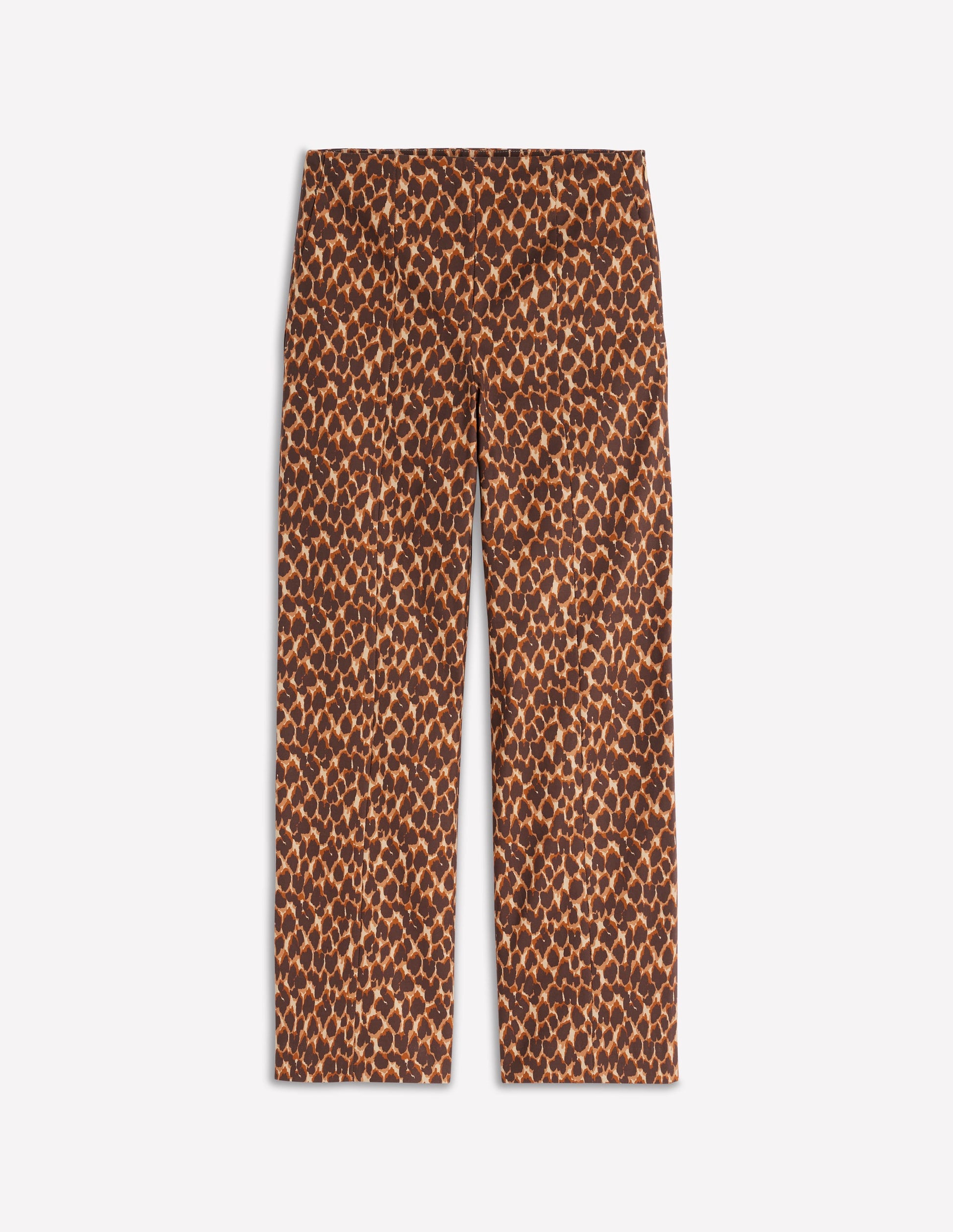 Smart 7/8 Trousers-Multi, Abstract Leopard-5