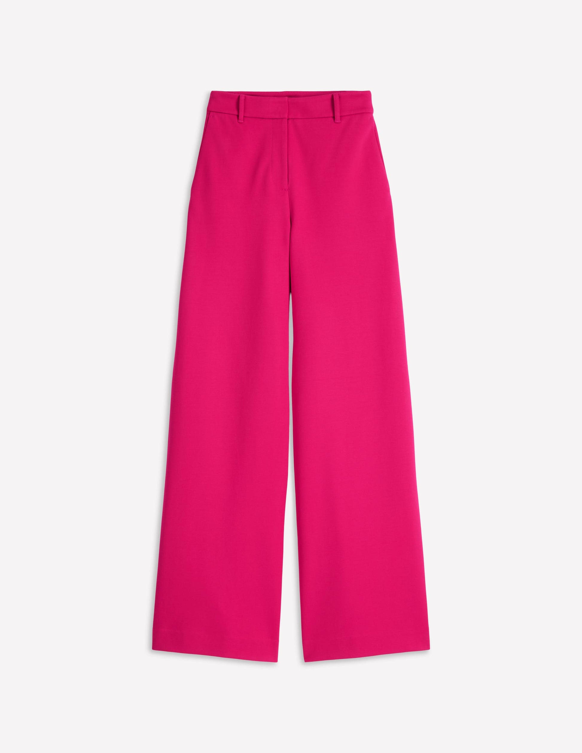 Belgravia Ponte Trousers-Vibrant Pink-7